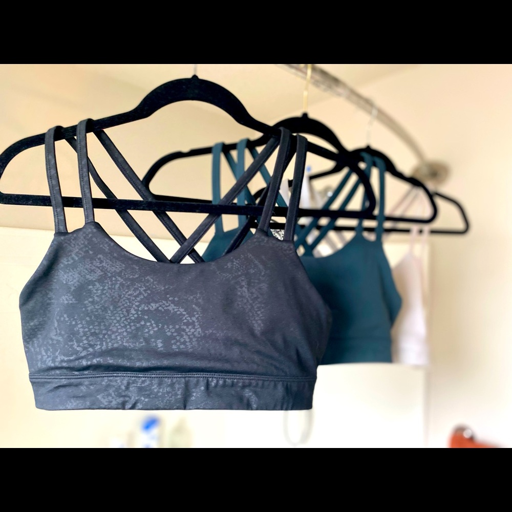 *BUNDLE x3*** Curves N Combatboots Strappy bras BUNDLE OF 3 Size L